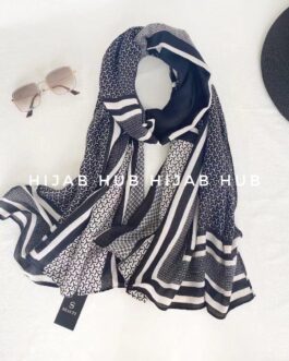 Printed Viscose Cotton Hijab H06