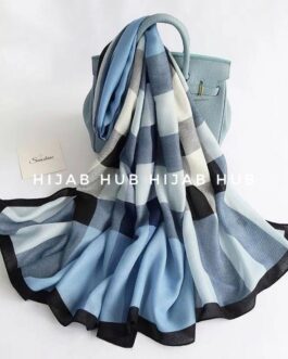 Printed Viscose Cotton Hijab H29